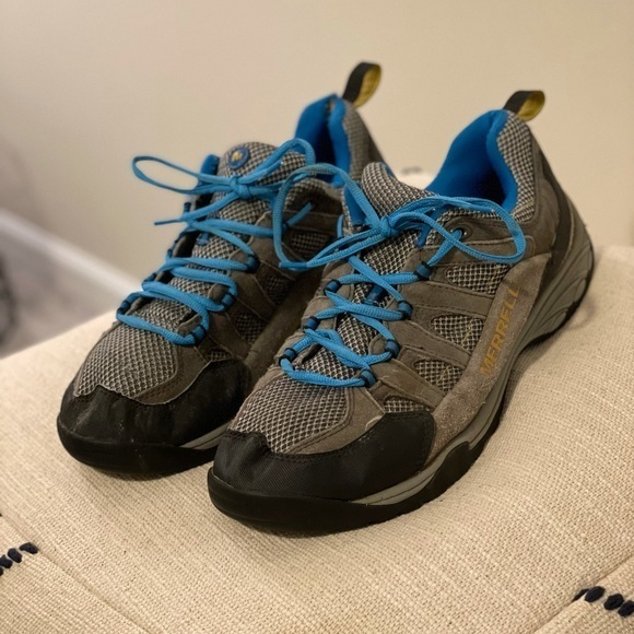 Merrell Catalyst Ventilator/Castle Rock/ Merrell Blue Hiking Sneaker Vibram - Picture 2 of 7